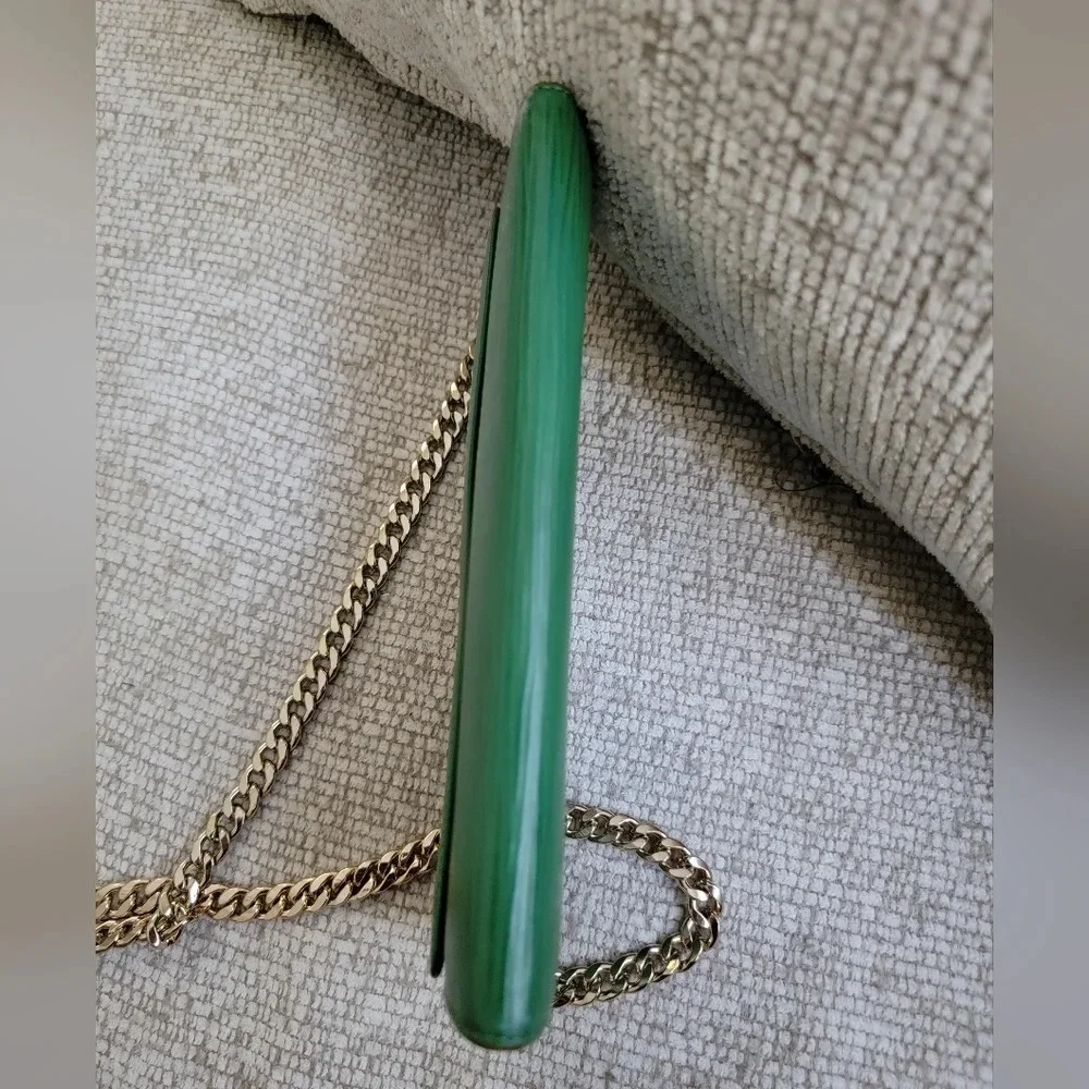 LV Green Epi Leather Long Wallet